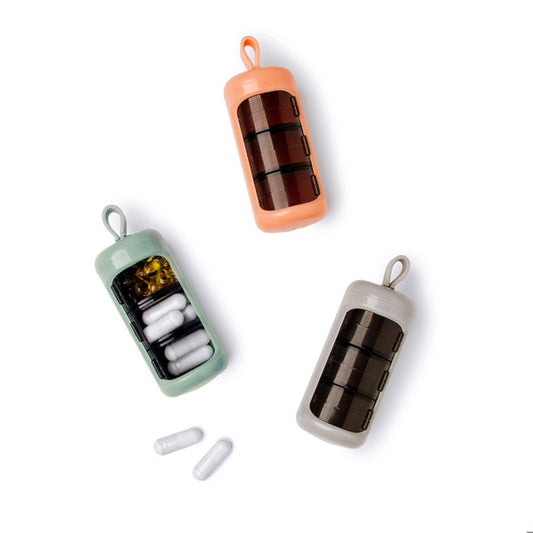 En Route Care Capsule Pill & Vitamin Case, 3 Colors