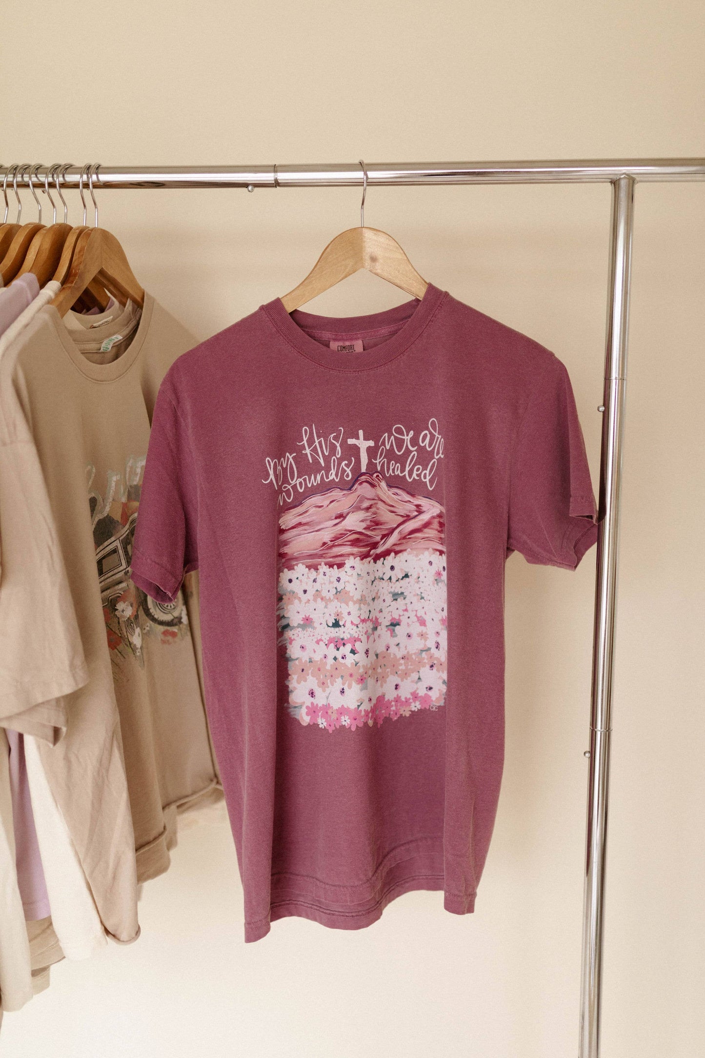 By His Wounds, We are Healed- Easter Graphic Tee