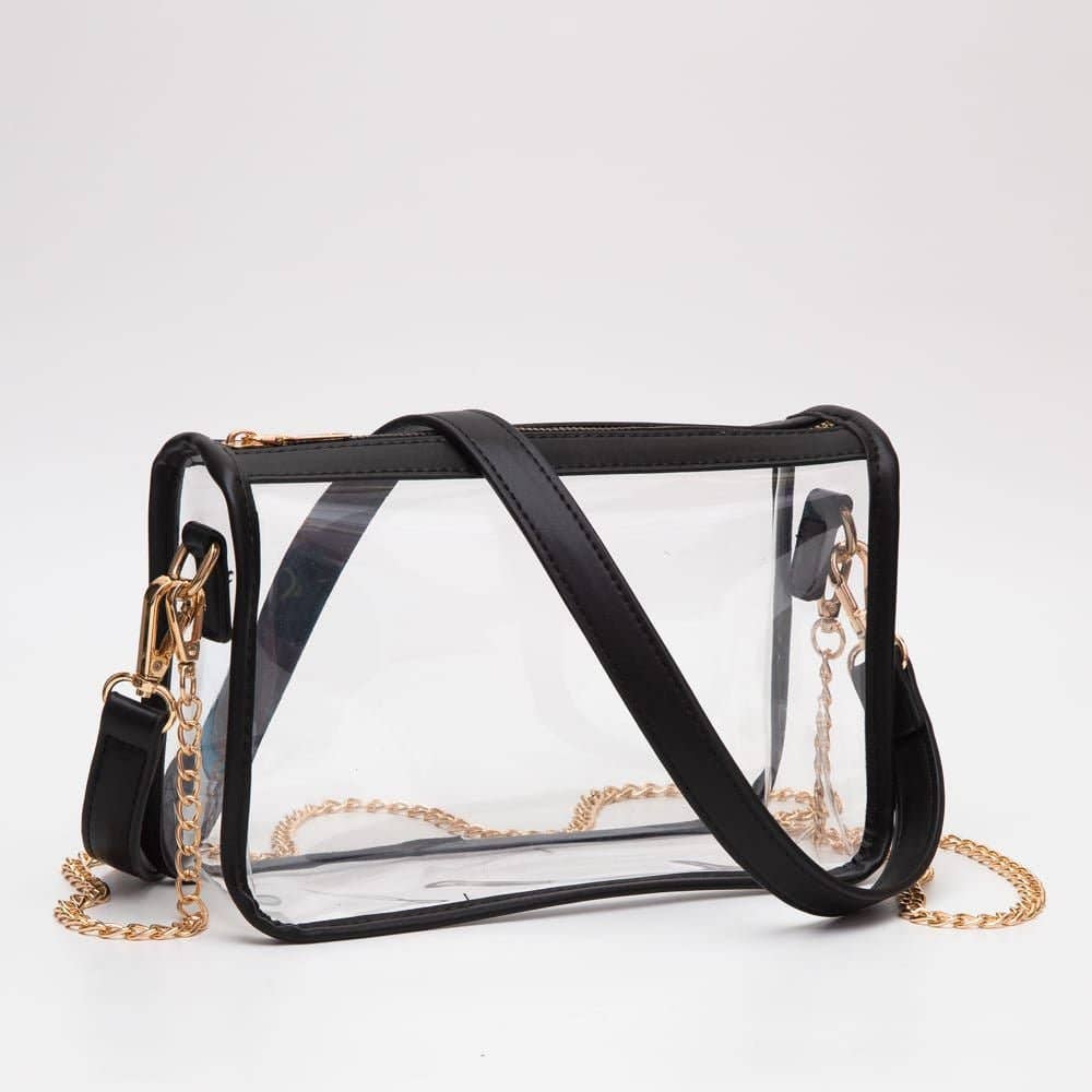 TG10614 Sophia Clear Gameday Crossbody Bag