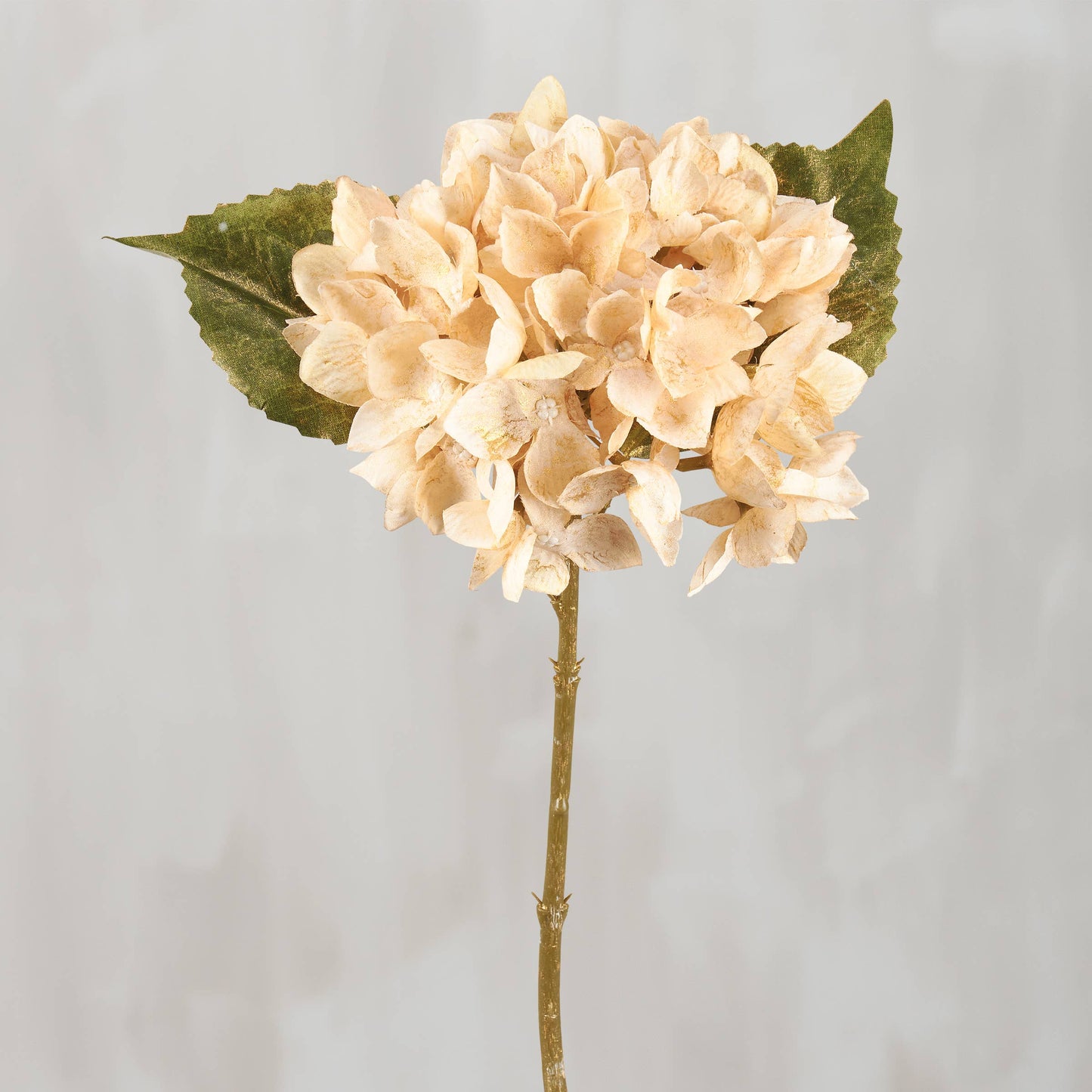 Cottage Core Cream Hydrangea Floral Pick