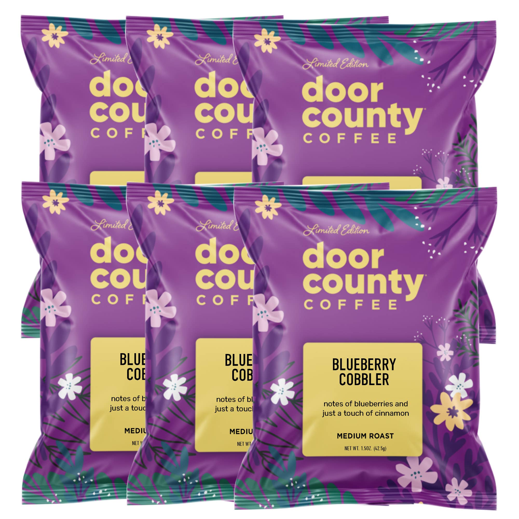 Blueberry Cobbler SPRING Flavored Coffee, 1.5oz – AllyOops Boutique
