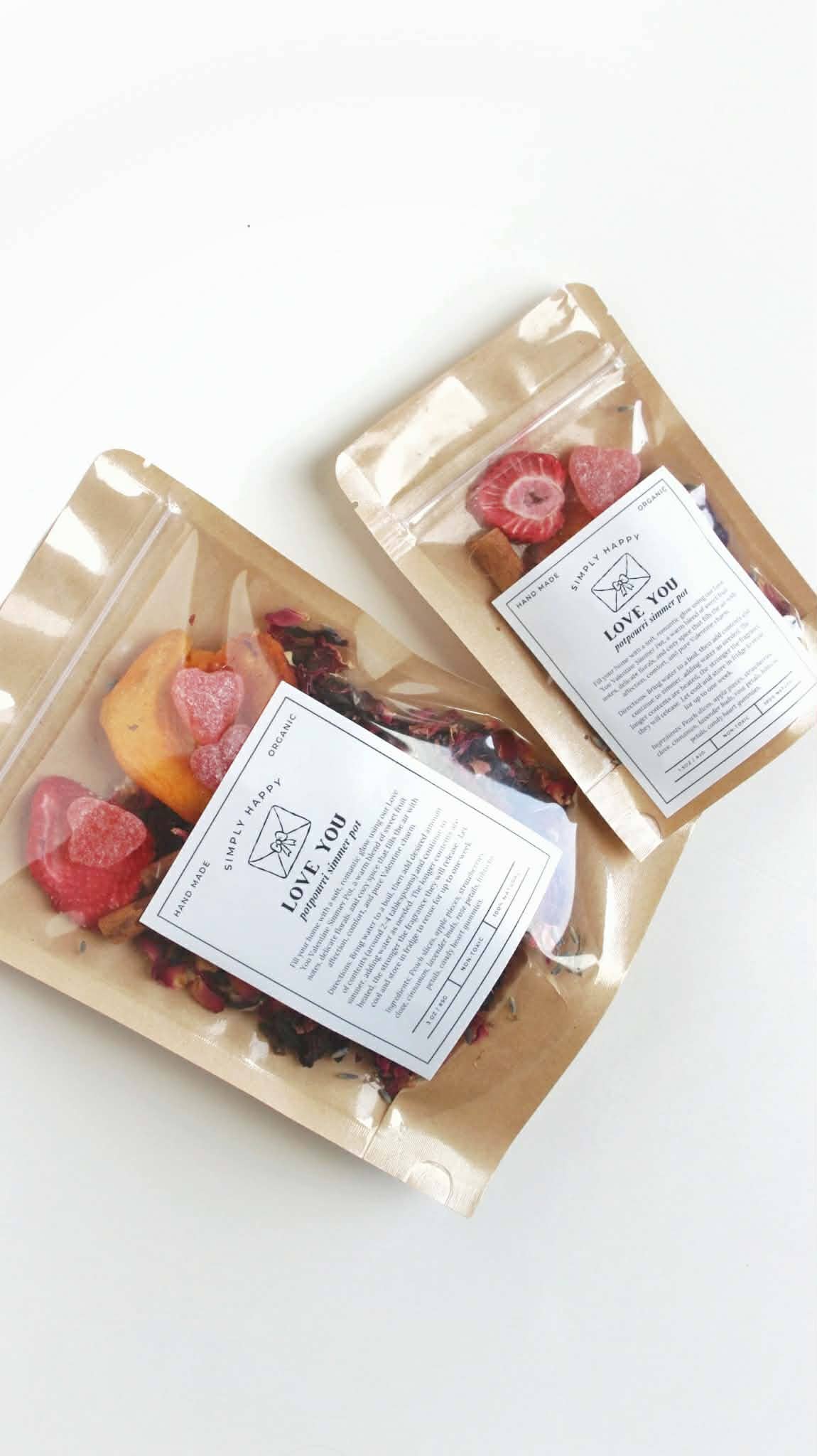 Love You | Organic Potpourri Simmer Pot Blend