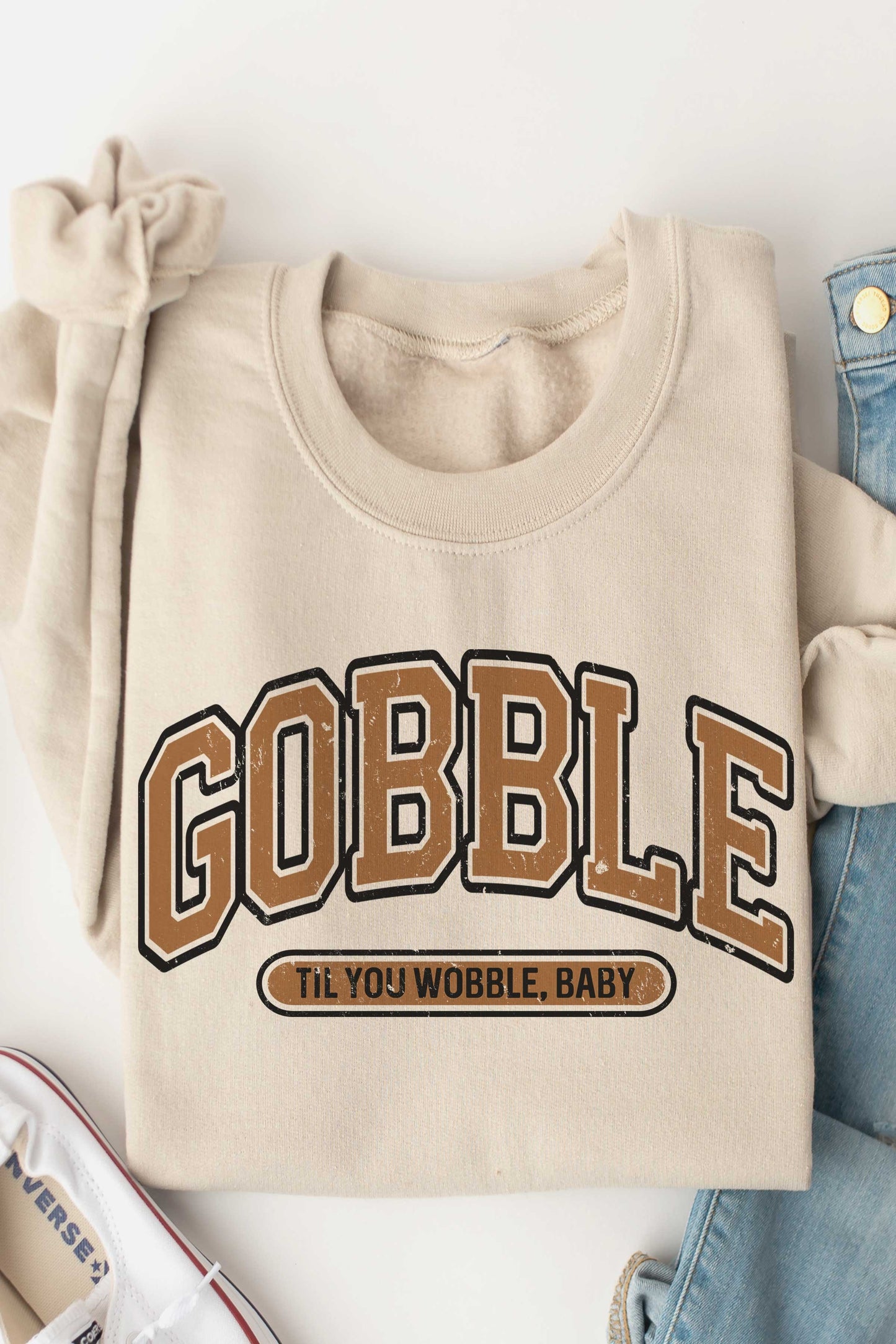 Gobble Sweatshirt (Small to Large)