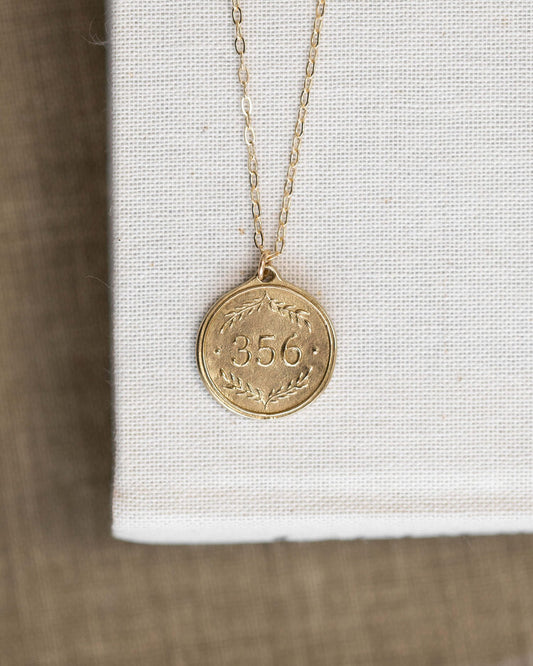 Madison Sterling Proverbs 3: 5-6 Necklace
