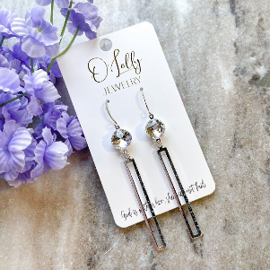 Raising The Bar Earrings by O’Lolly (More Metal Options)