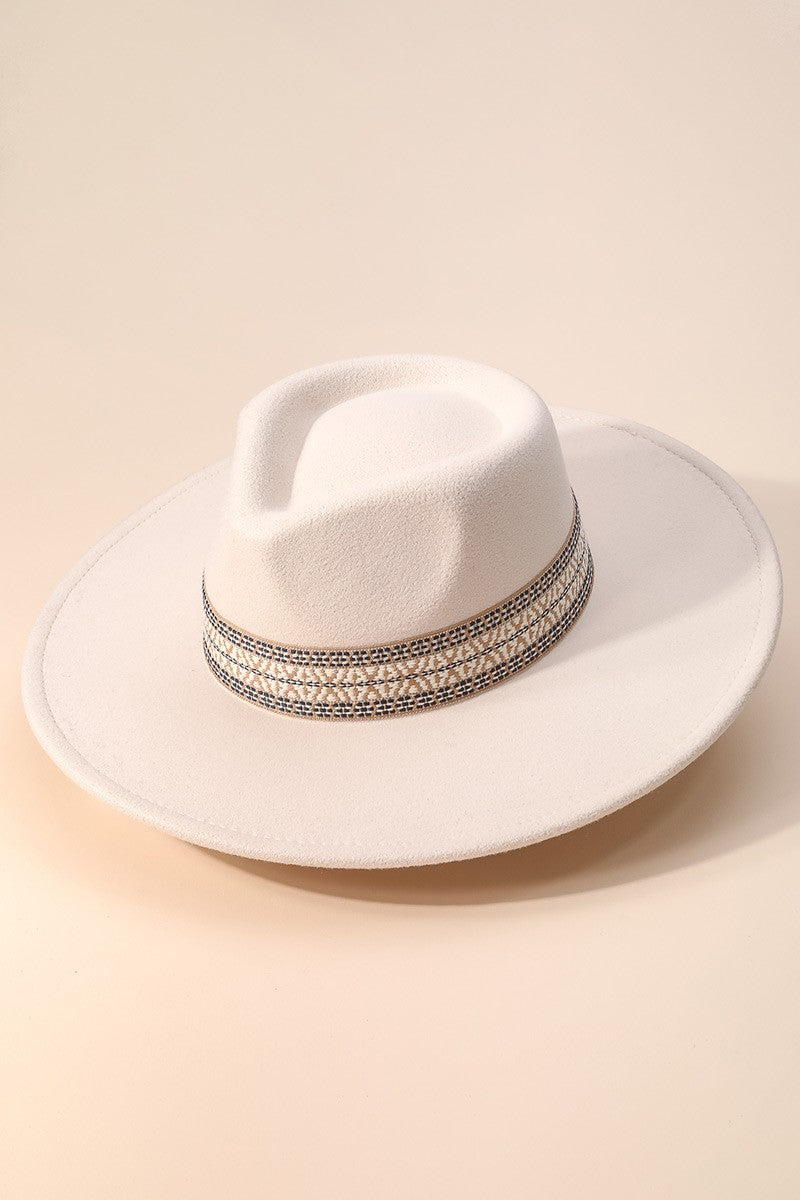 Isabella Boho Ivory Hat