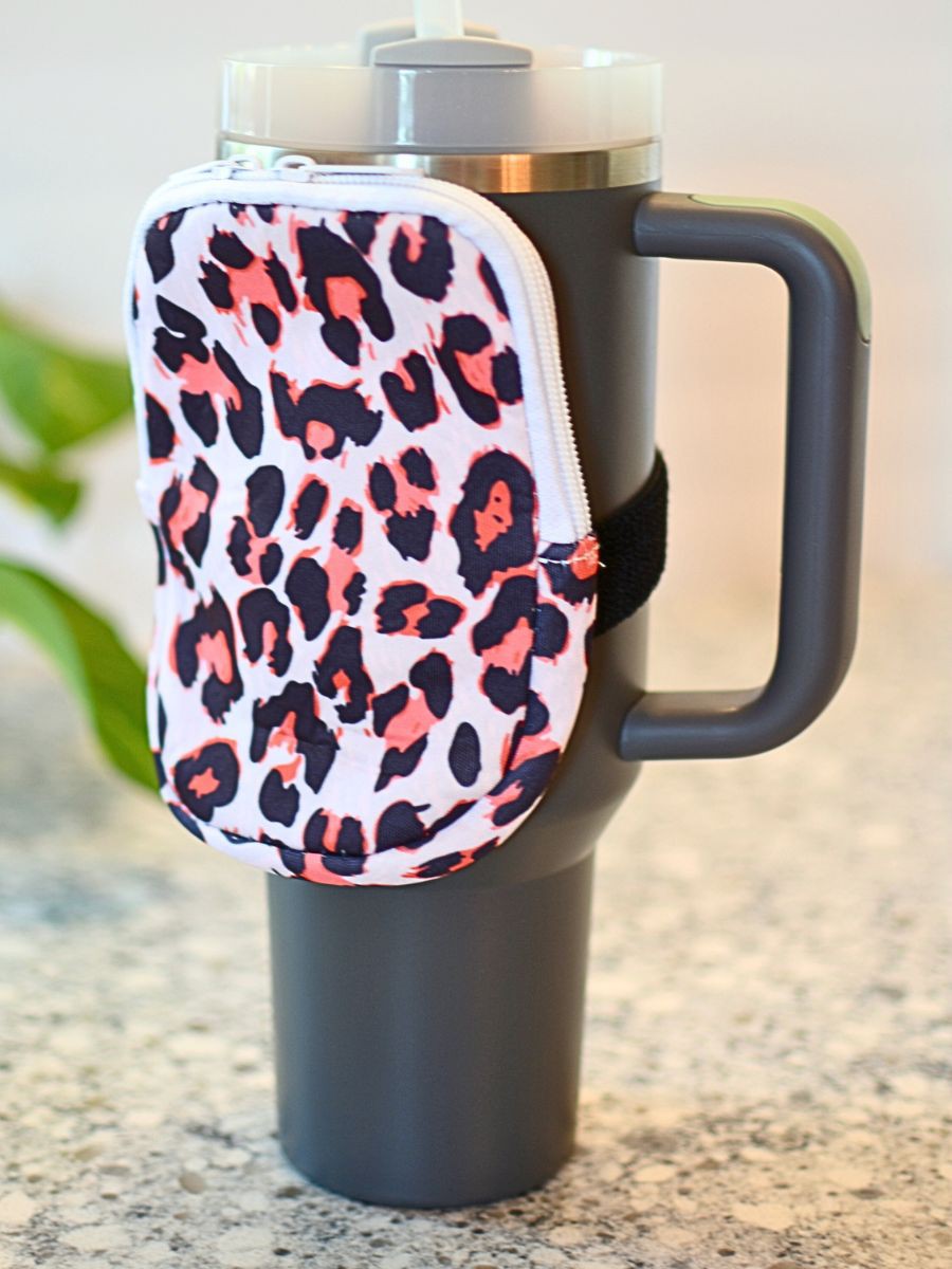 Water Bottle and Tumbler Pouch in Multi-Color