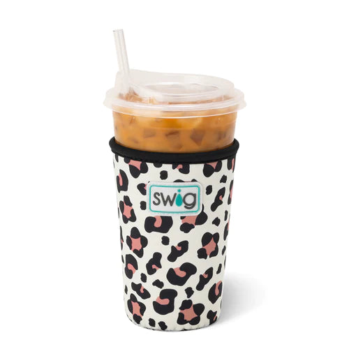 SWIG Luxy Leopard Iced Coffee/Tea Coolie