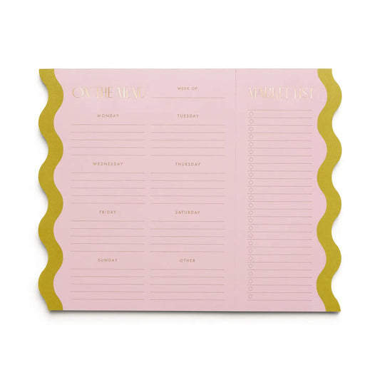 Meal Planner Notepad with Magnets