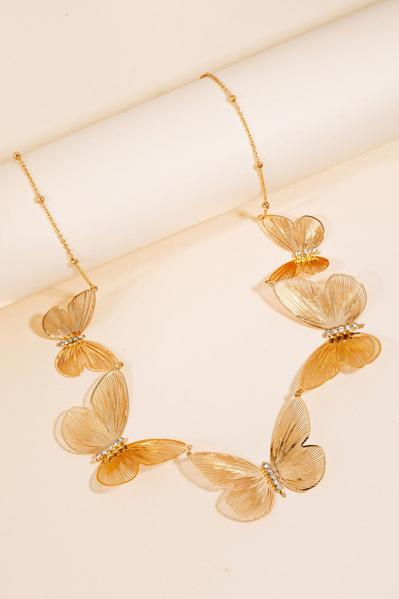 Fly Away With Me Statement Necklace