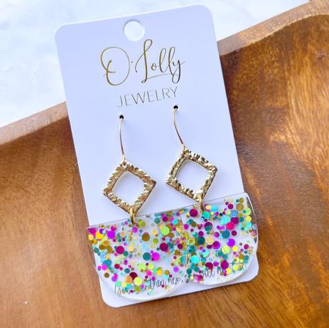 Confetti Earrings by O’Lolly Jewelry