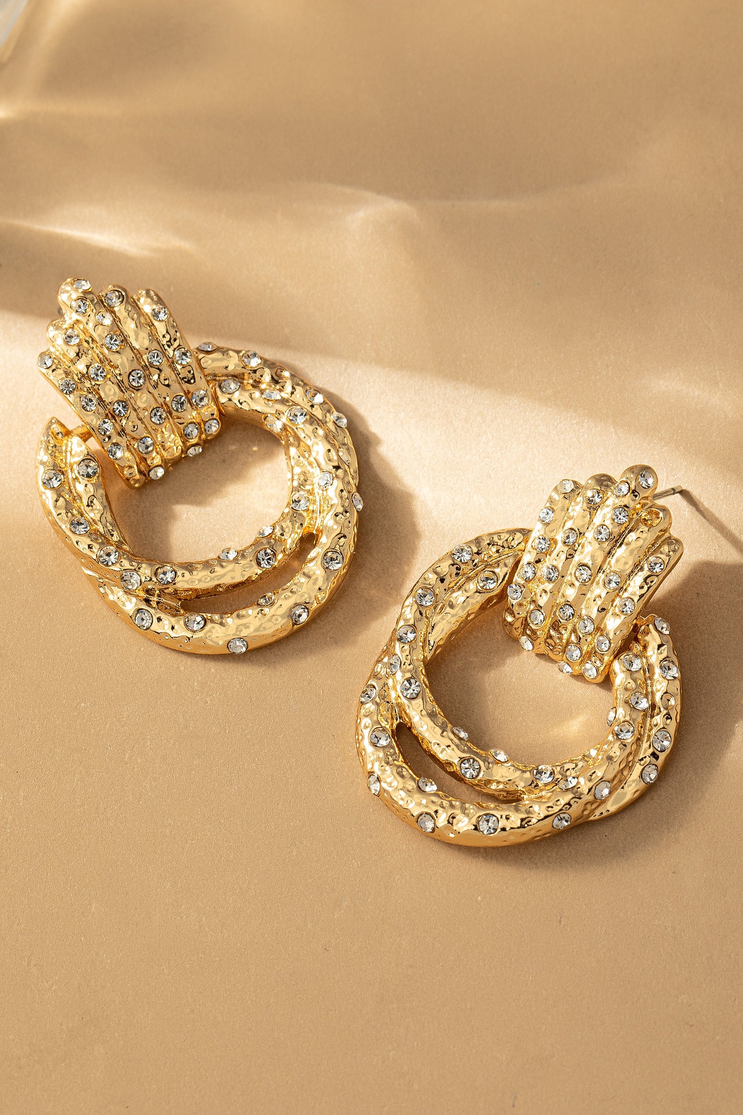 So Elegant Pave Earrings