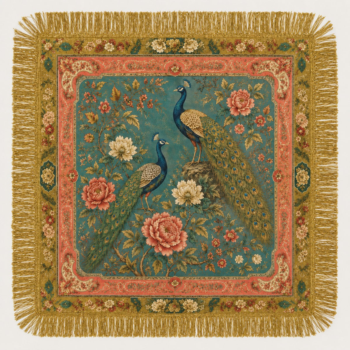 The Golden Heron Scarf