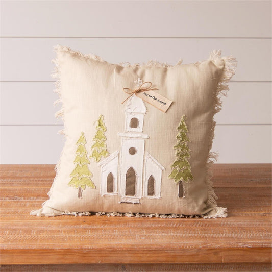 Joy to the World Throw Pillow