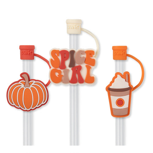 SWIG Pumpkin Spice Straw w/ Toppers