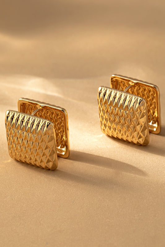 Mollie's Favorite Square Rattan Earrings