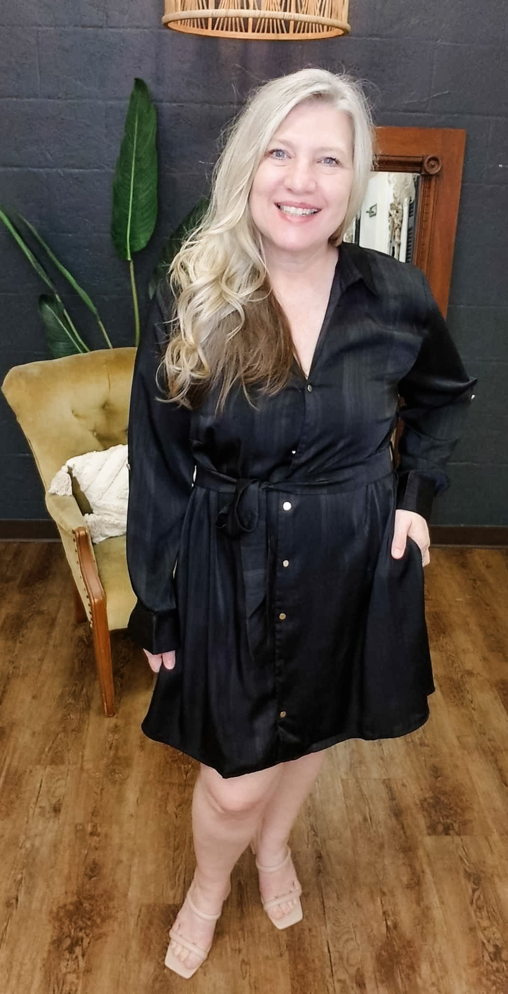 Remember Me Black Plus Size Dress (Small to 2XL)