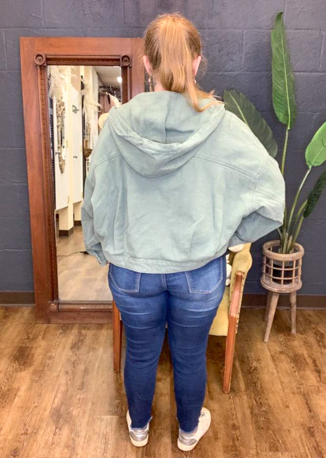 Mollie's Favorite Mineral Washed Jacket (Small to Large)