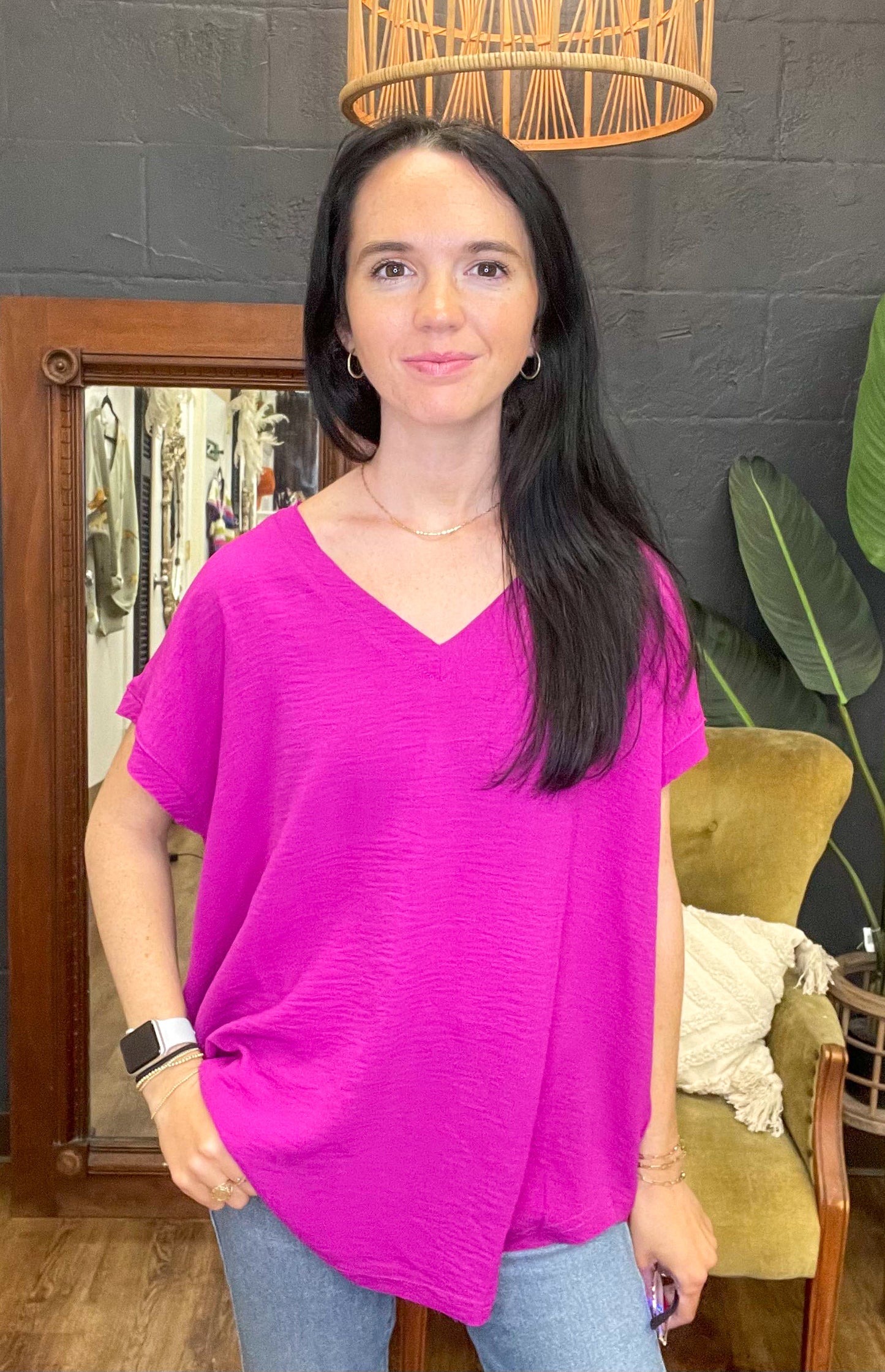 The Perfect Top Magenta (Small to Large)