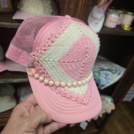 Crowned for His Glory Granny Square Handmade Hat