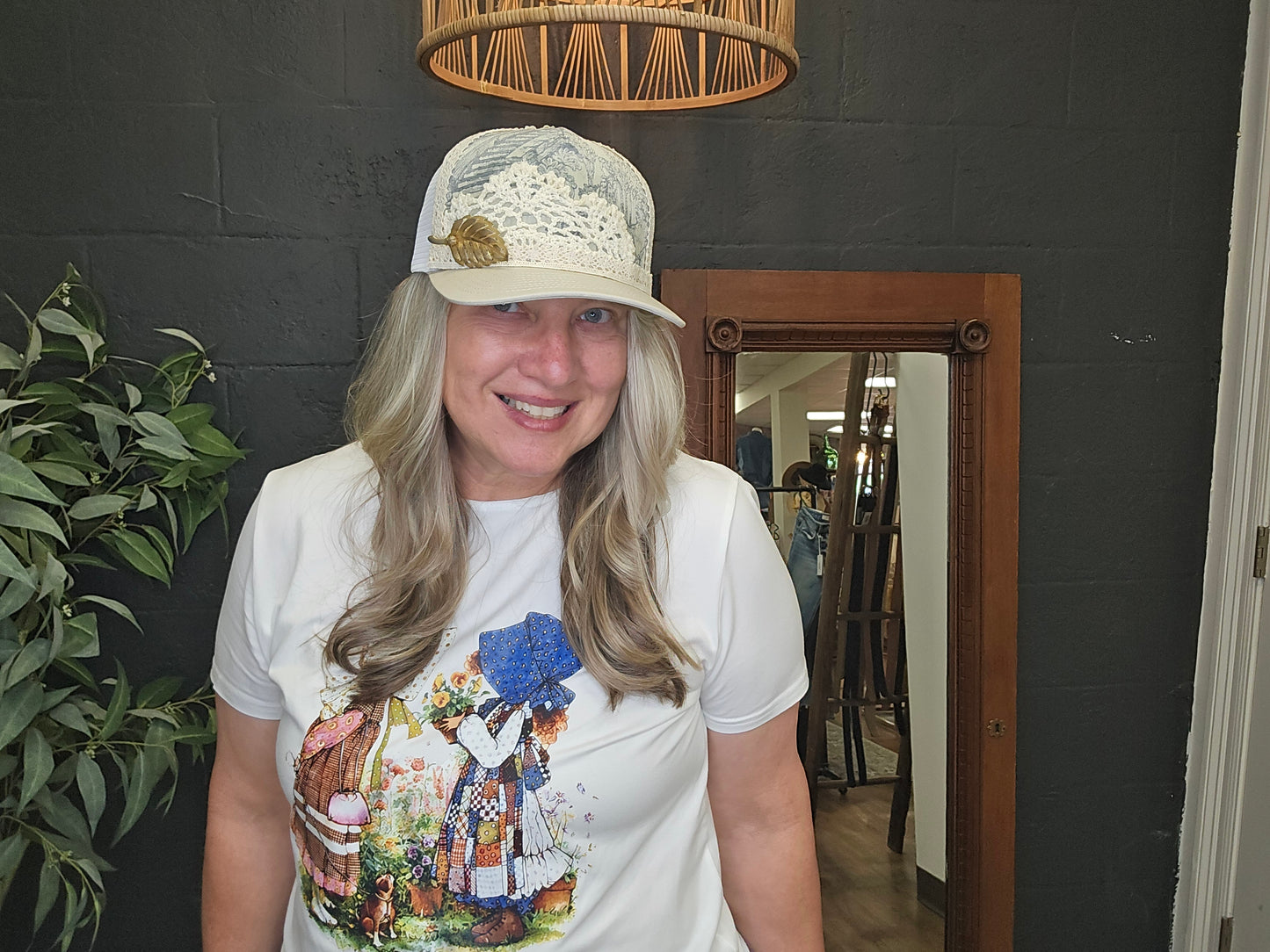 Crowned for His Glory Hopeless Romantic Handmade Hat