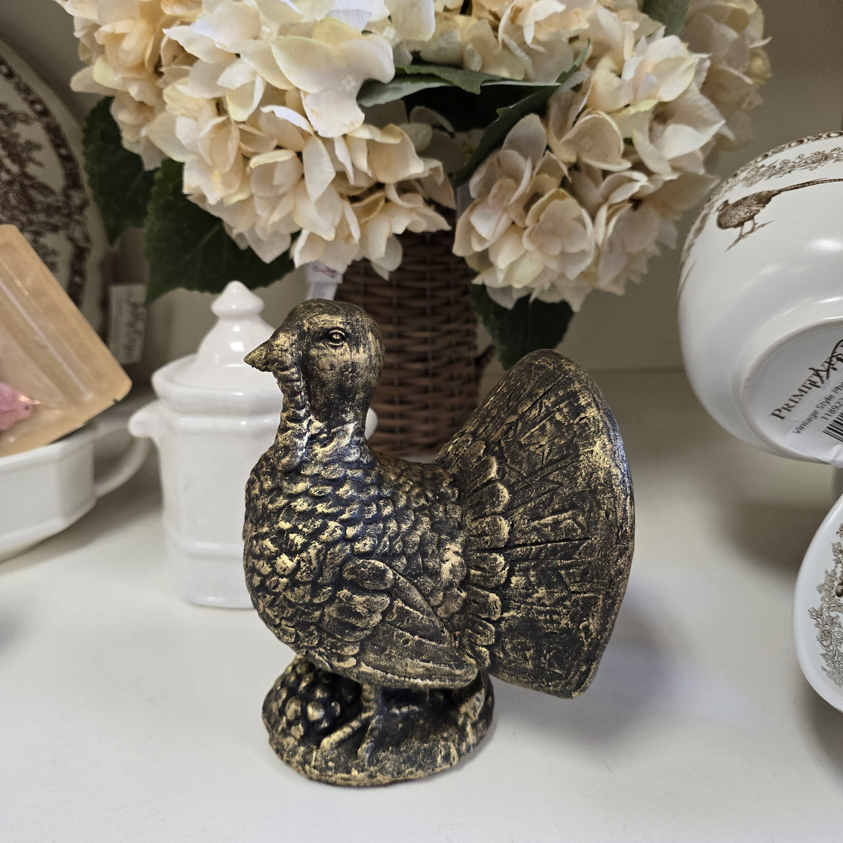 Hand Painted Upcycled Turkey