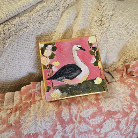 Grace Upon Grace Swan Painting