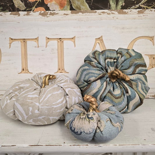 Hand Made Cloth Pumpkin