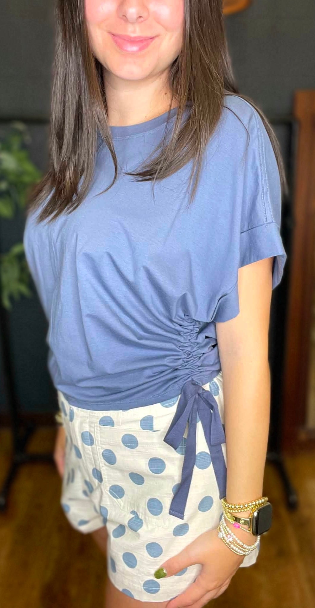 Blue Skies Knit Top