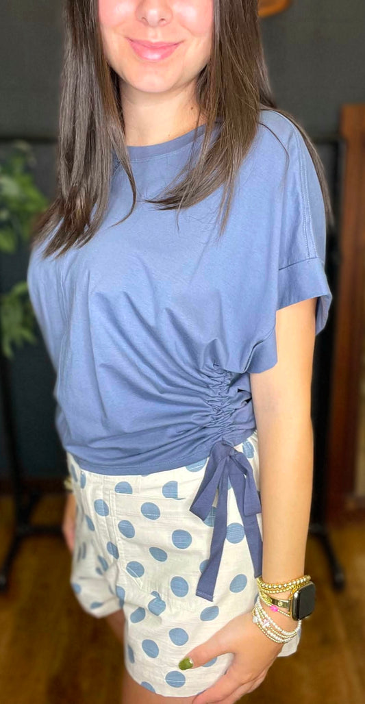 Blue Skies Knit Top