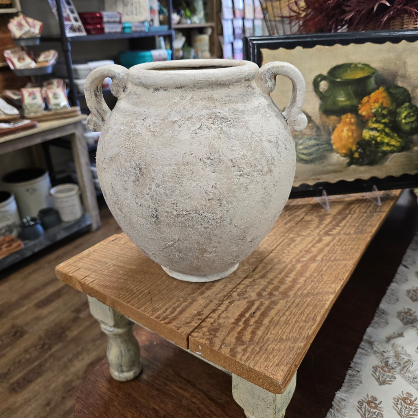 Hand Finished Textured Vase