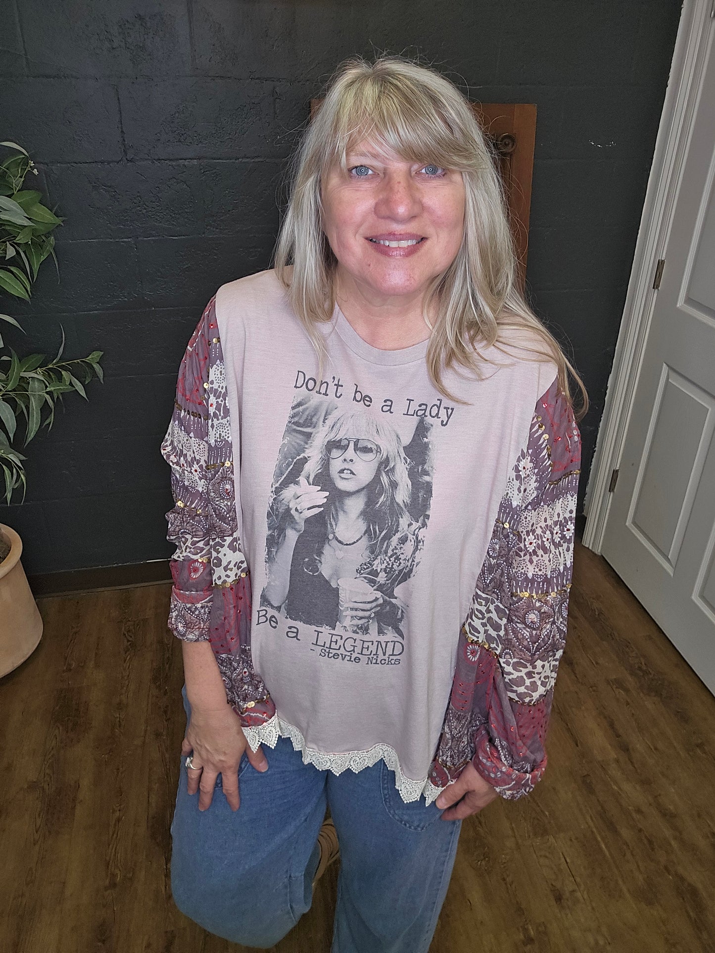 You are a Legend Upcycled Top