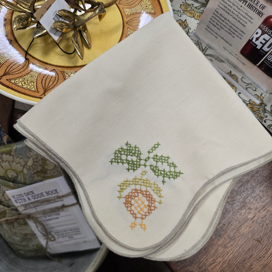 Vintage Cloth Napkins Set of 4