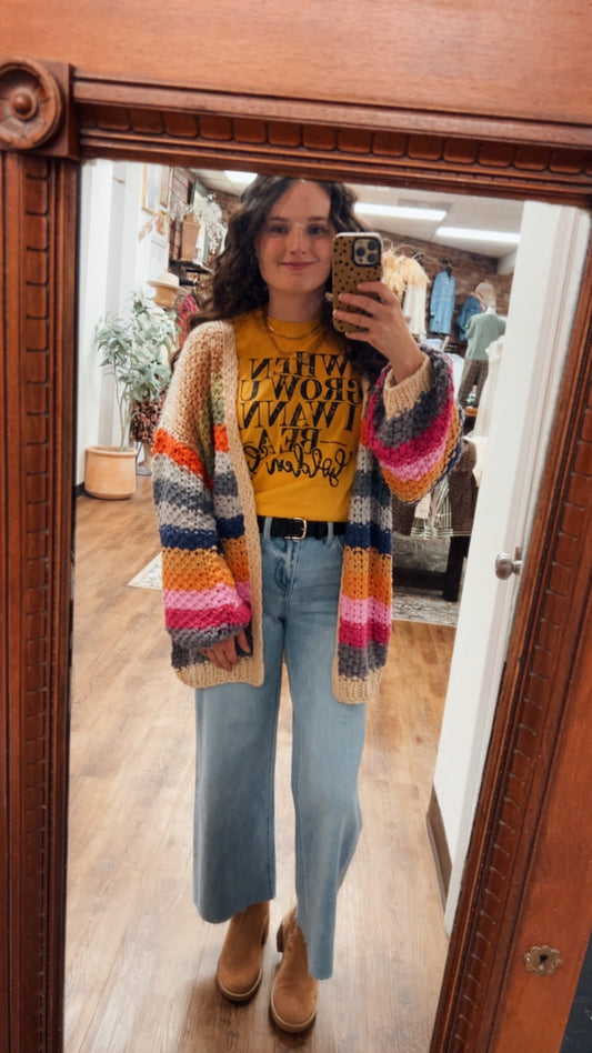 Cardi of Many Colors (Small to Large)