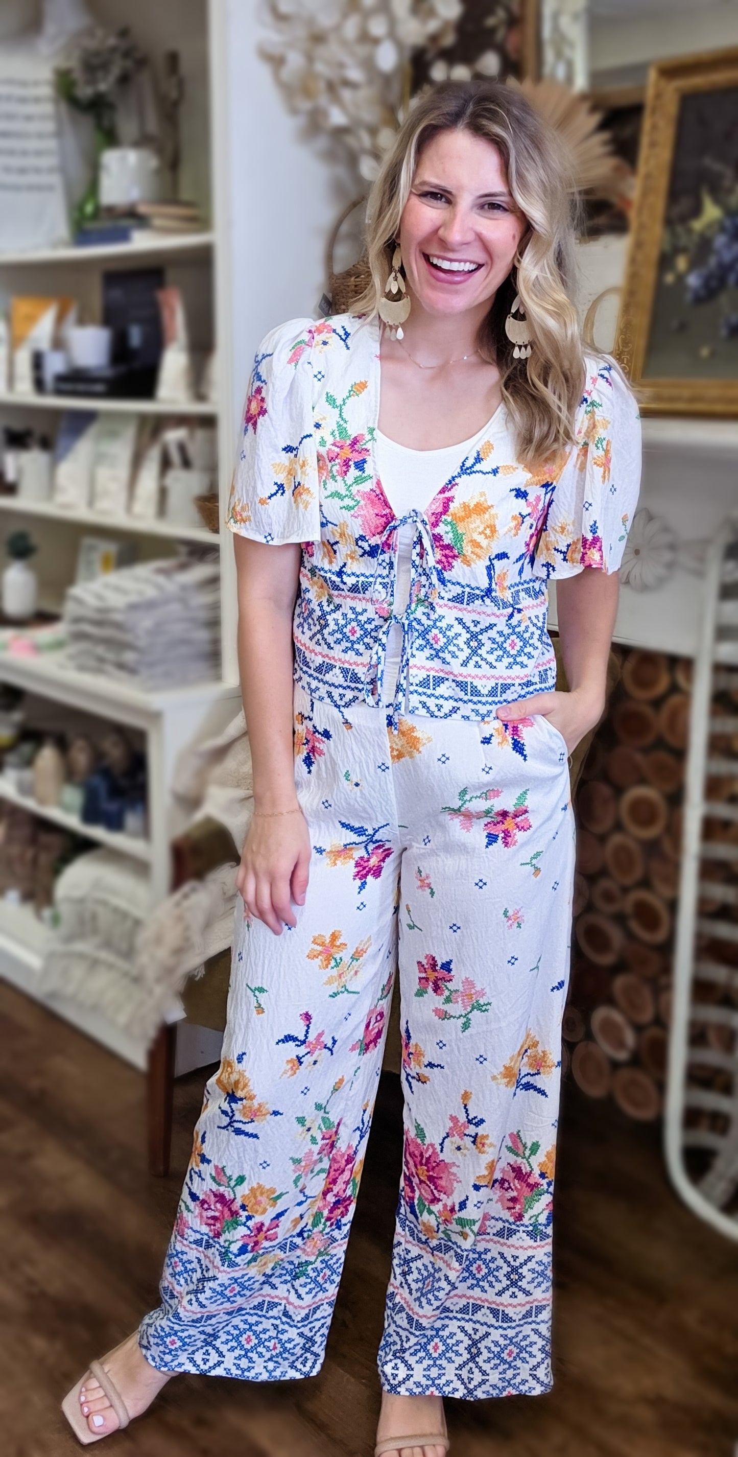 Cross Stitch Cutie Top or Pant(Small to Large)