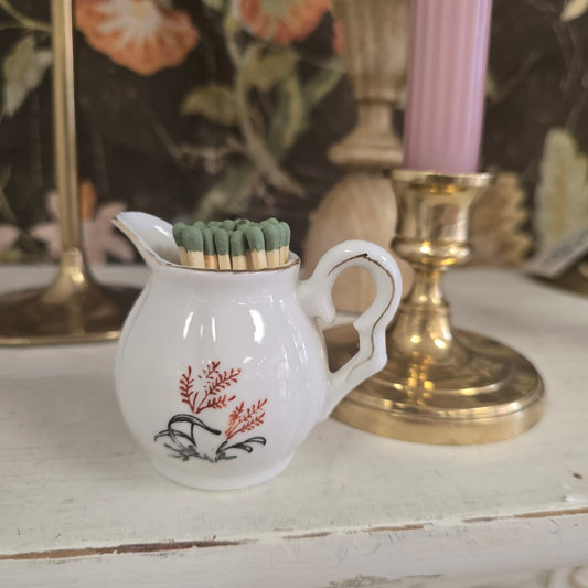 Vintage Vessel Match Holder with Striker