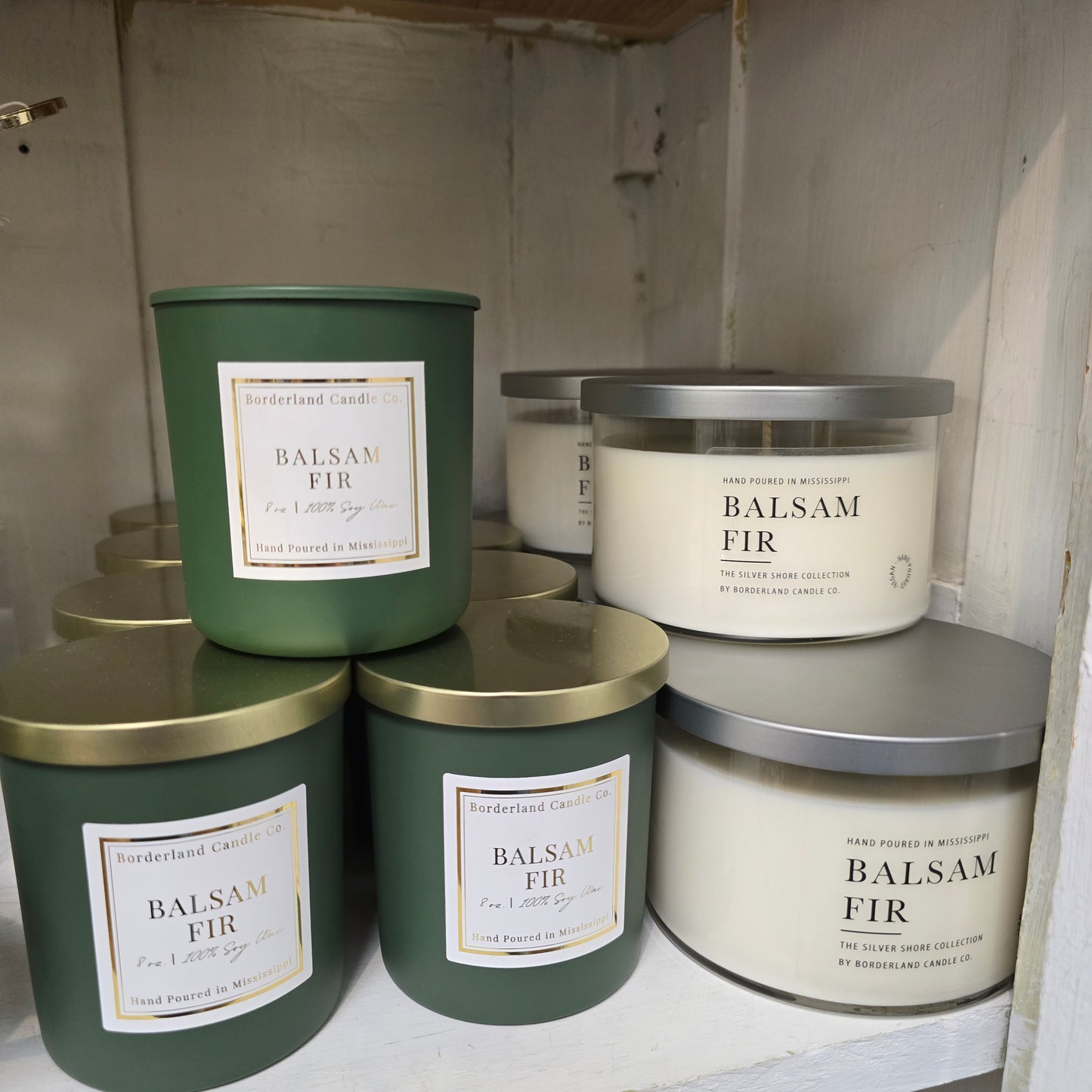 Borderland Candle Co. Balsam Fir (Multiple Sizes)