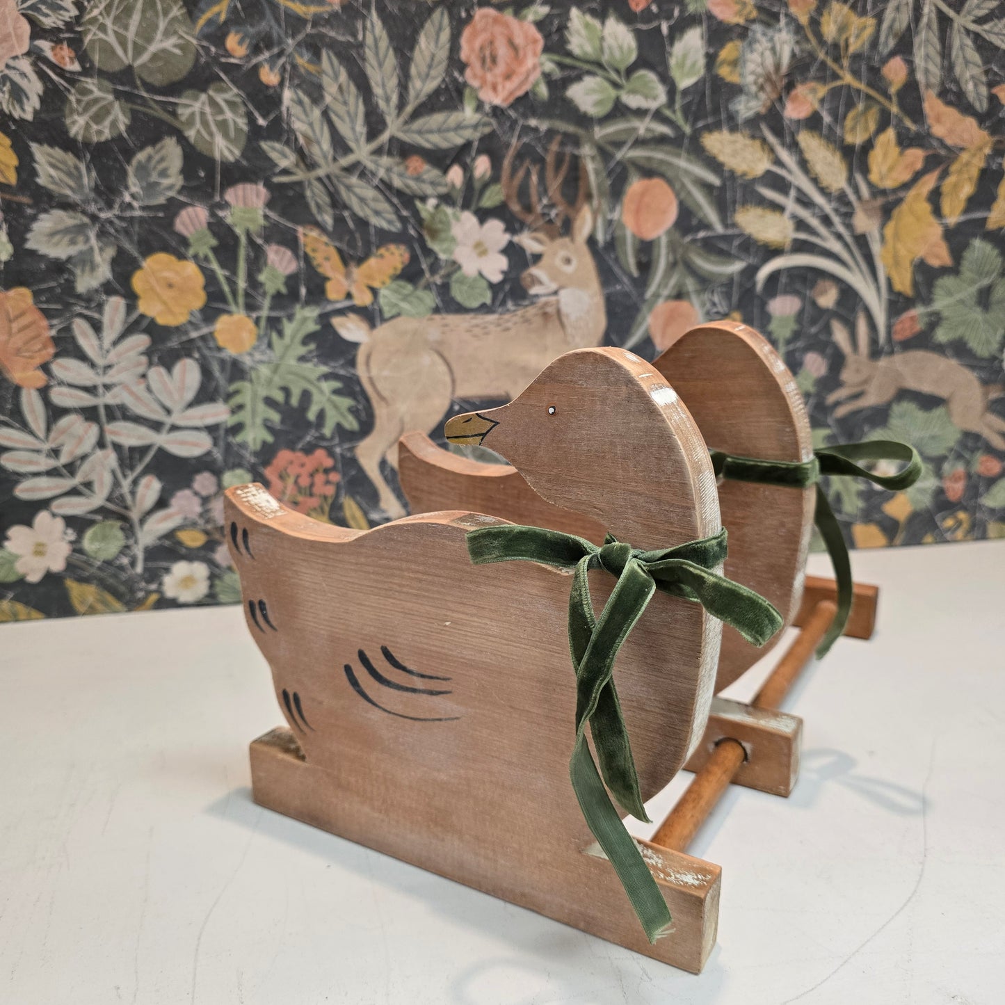 Vintage Duck Book Holder