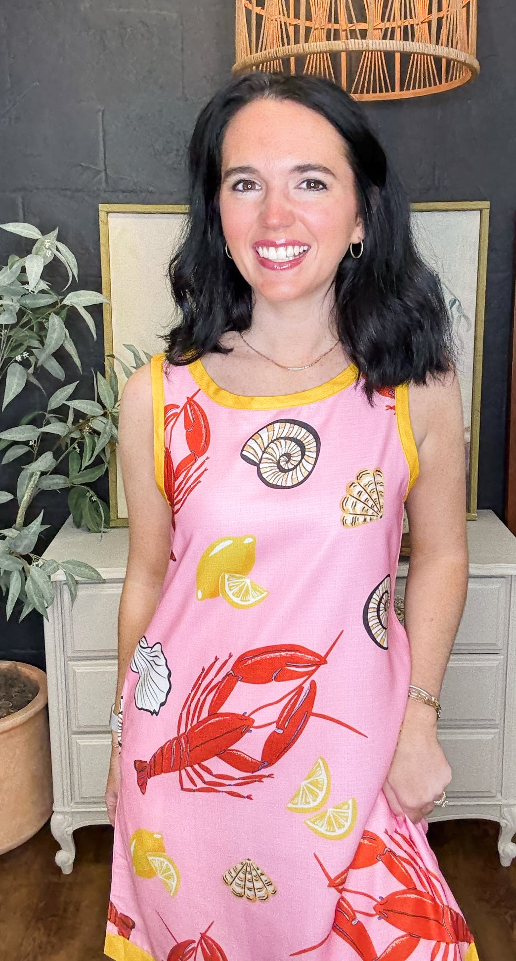 Lovin' Lobster Shift Dress (Small to 2XL)