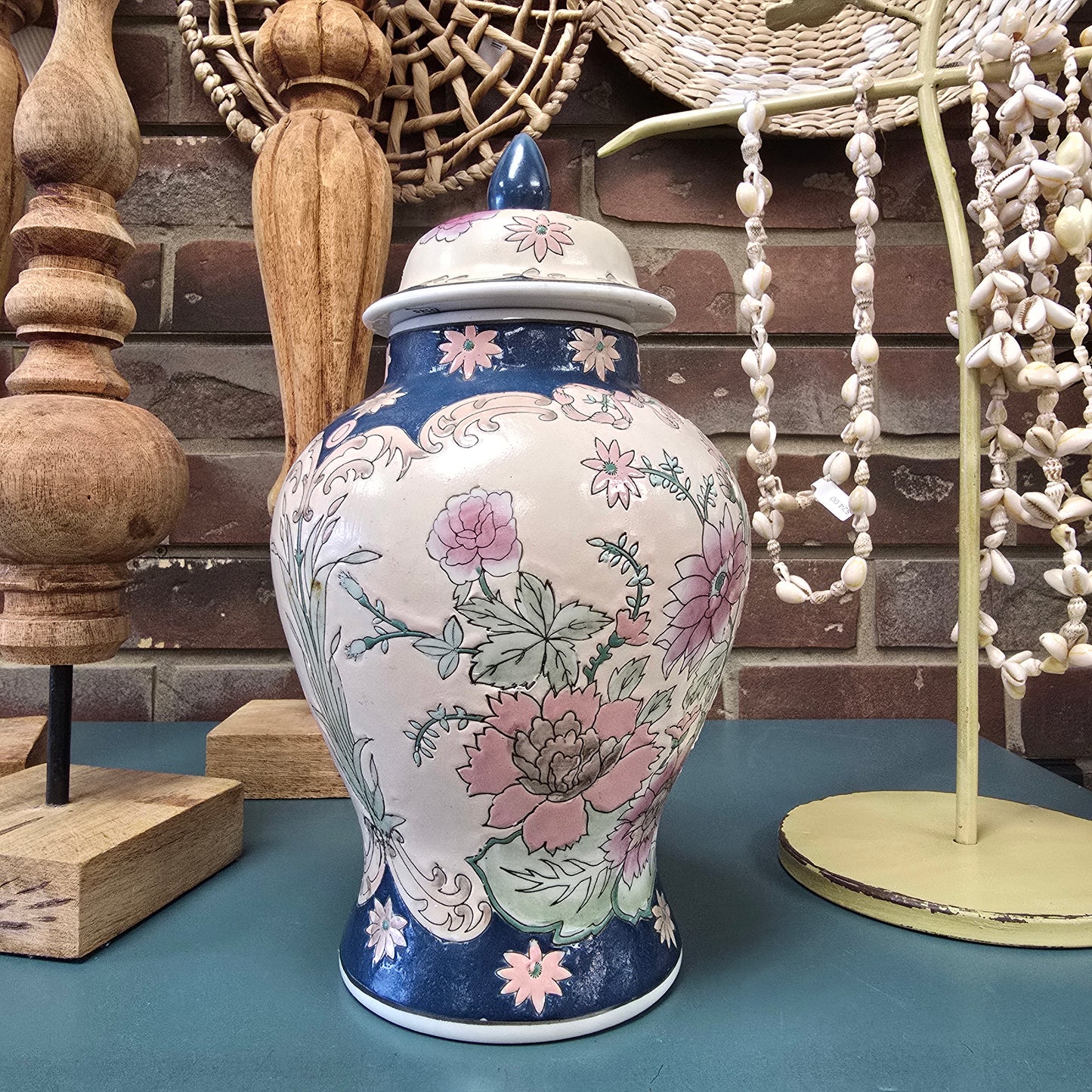 Vintage Chinese Ginger Jar