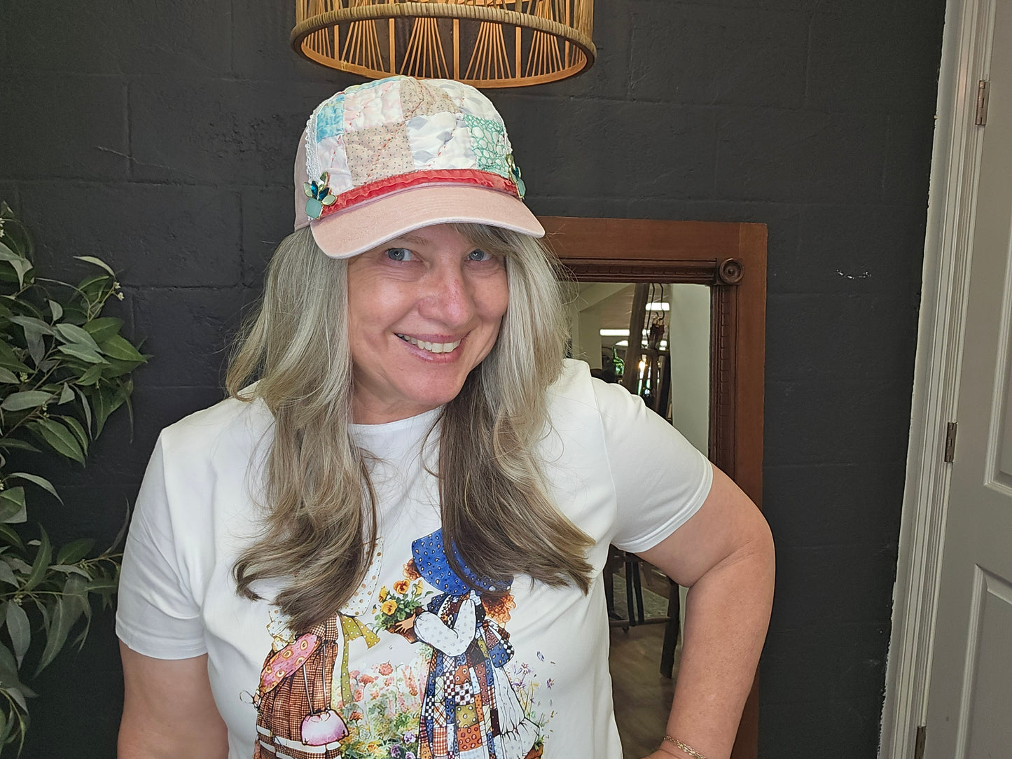 Crowned for His Glory Grandma's Quilt Handmade Hat