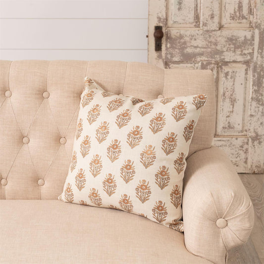 Block Print Pillow