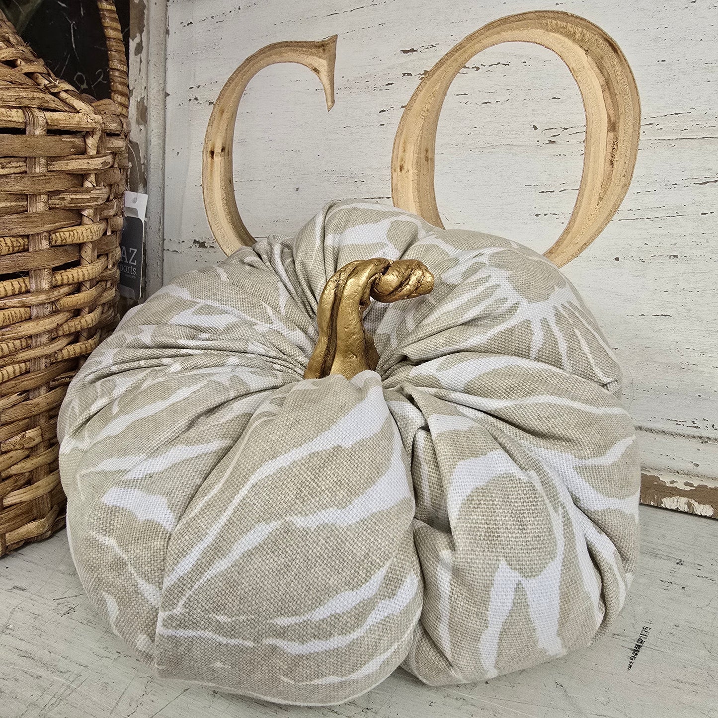 Hand Made Cloth Pumpkin