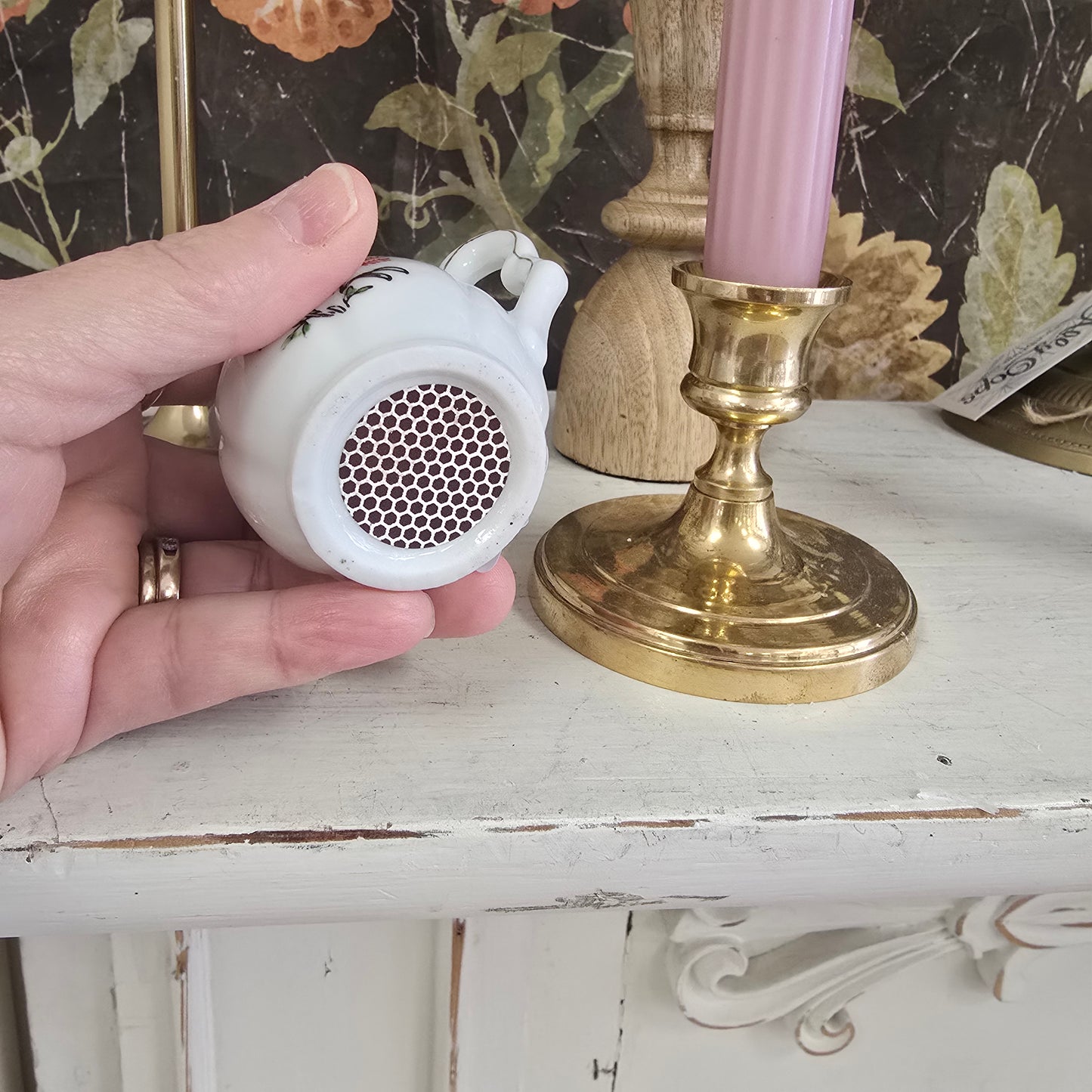 Vintage Vessel Match Holder with Striker