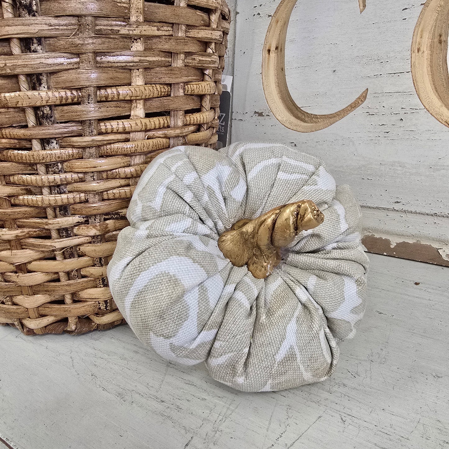 Hand Made Cloth Pumpkin