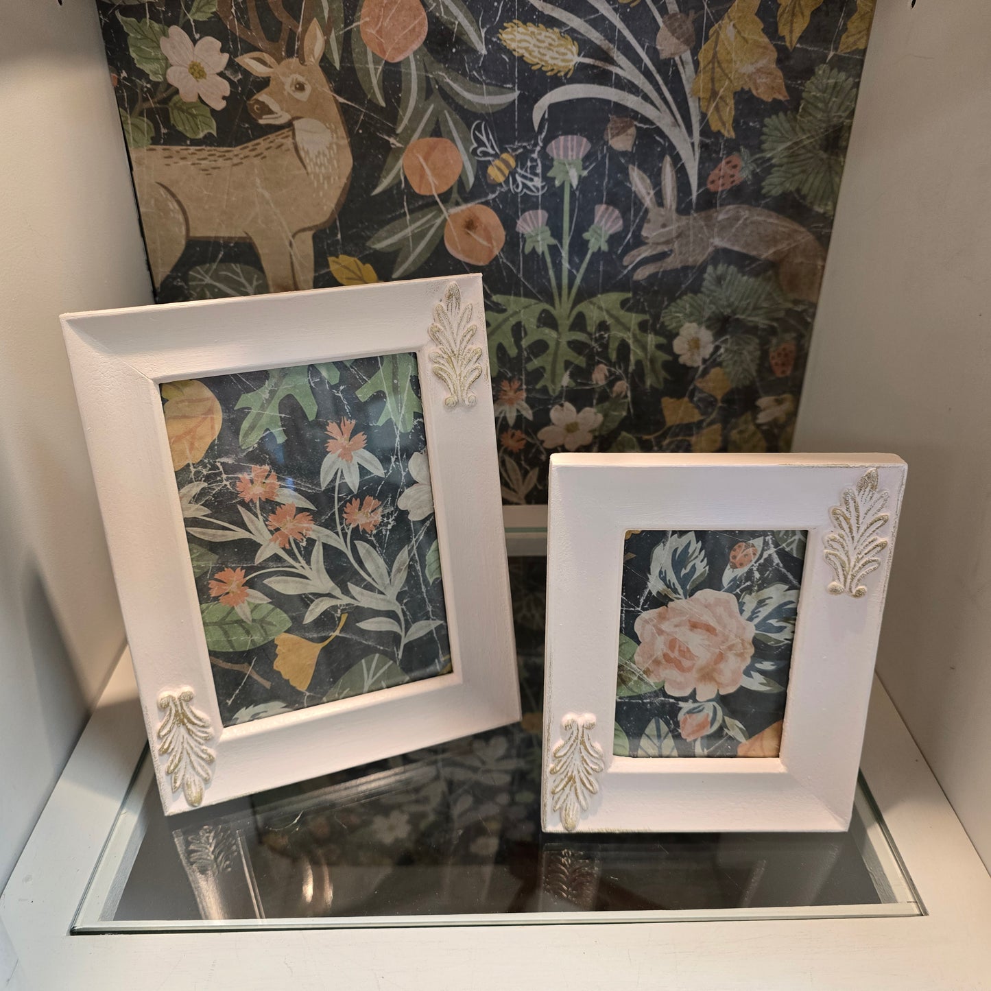 Vintage Pink Frame, 2 Sizes