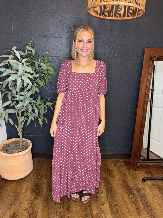 Mary’s Dream Polka Dot Dress