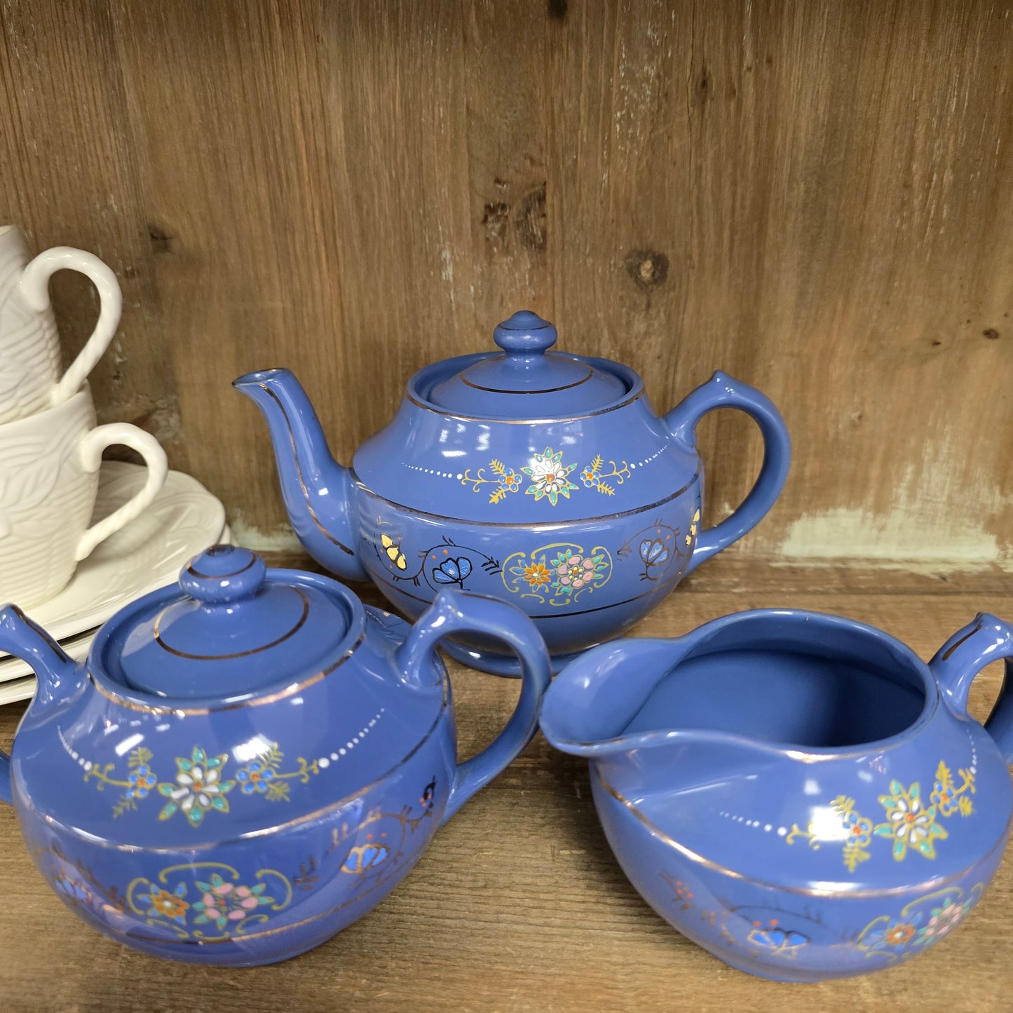 Vintage 3 Piece Tea Set