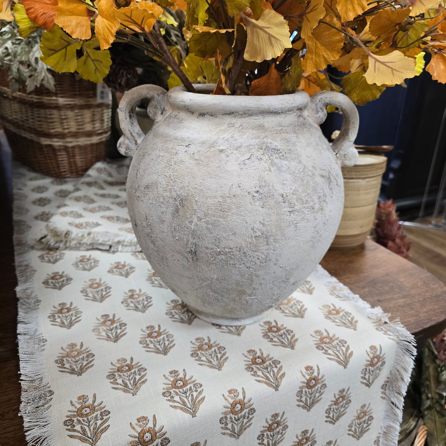 Hand Finished Textured Vase