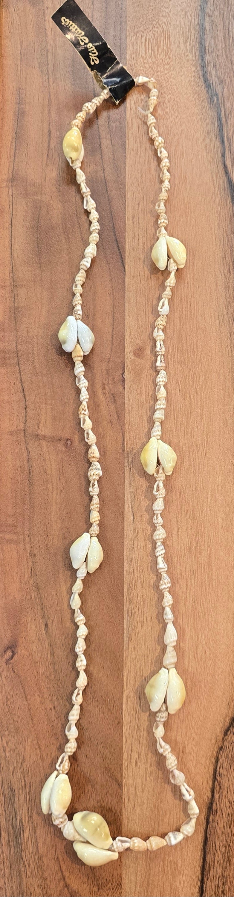 VIntage Hilo Hattie's Genuine Cowrie Shell Lei Necklace #5